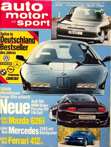 Deckblatt Auto Motor und Sport (26/1985)